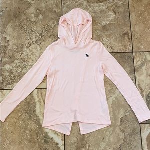 Abercrombie Kids Baby Pink Sweater Size 7/8!